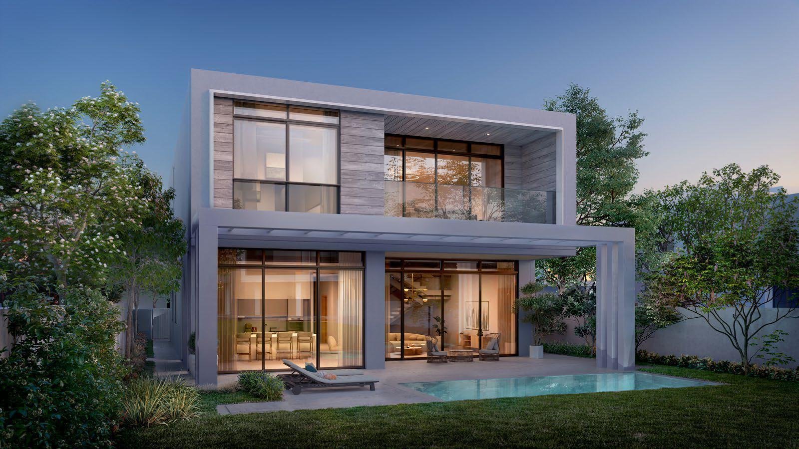 Bashayer Villas community with serene outdoor lifestyle on Hudayriyat Island